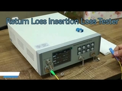 Fiberoptic patch cord testmachine