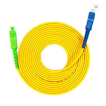 3meters 3.0mm Simplexapc van het Koordg652d Sc UPC van het Vezel Optische Flard