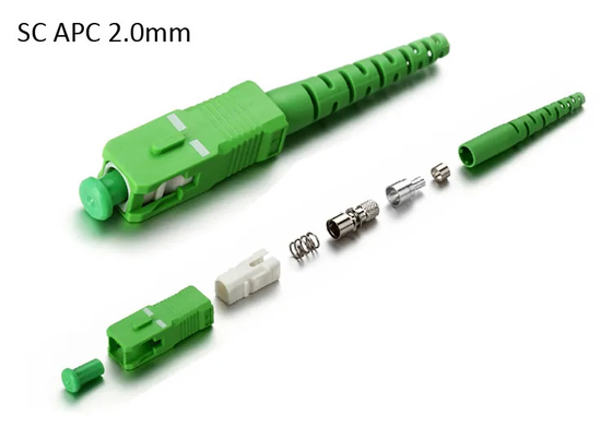 FTTH-OEM 3mm APC van Sc UPC van de Optische Vezelschakelaar Simplex Dubbele