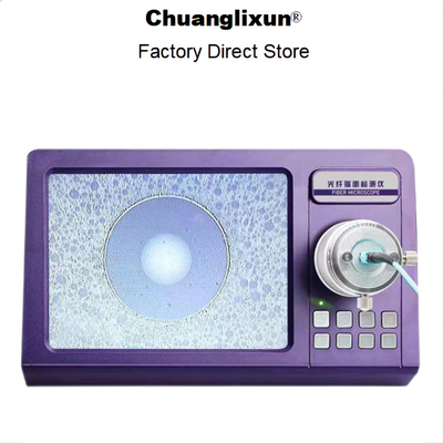 Behoorlijke werking Purple Fiber Inspection Microscope met 8
