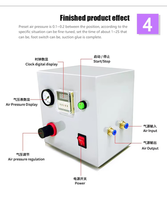 CLX-MC02 Optische vezel MPO/MTP connector ferrule lijmzuigmachine MPO patch cords productieapparatuur