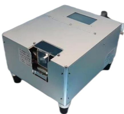 Pneumatische lintbuffer glasvezel thermische stripmachine met 0,65~0,8 MPa druk en 75W vermogen voor optische vezelcommunicatie