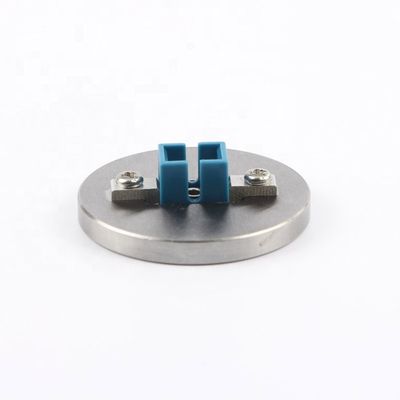 Fibre optic ferrule handpoetsplaat met 1 jaar garantie en bevestigingstype voor precisiepoeling