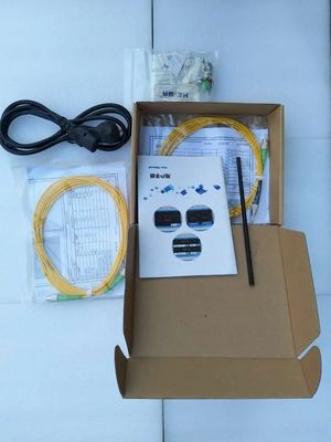 Hoge precisie invoegverlies retourverlies tester met 14,8 ~ 75dB meetbereik en 0,25dB nauwkeurigheid glasvezel teststation