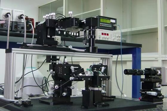 CLX Hoge nauwkeurigheid ± 0,1 μm Zevenassige PLC-automatisch-optisch koppelingssysteem