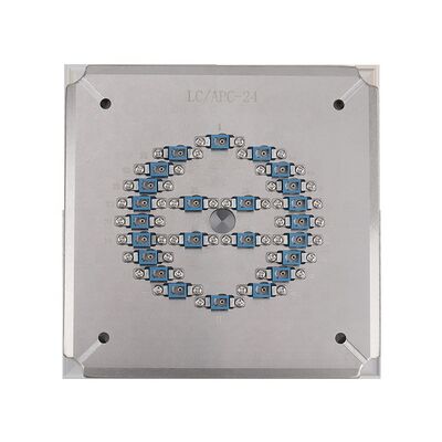 Hoogwaardige gepolijste eindgevels en 3D-gegevens LC APC glasvezelpoetsinstallatie met geharde roestvrijstalen constructie