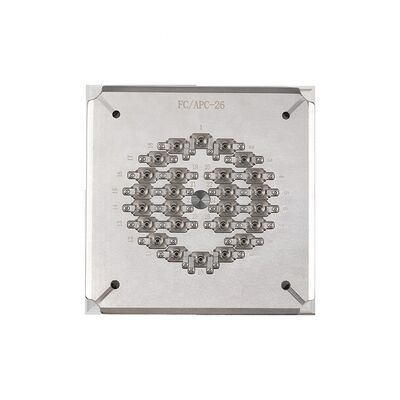 26 Port FC APC glasvezelpoetsinstallatie met gehard roestvrij staal S136 en onafhankelijke compressie