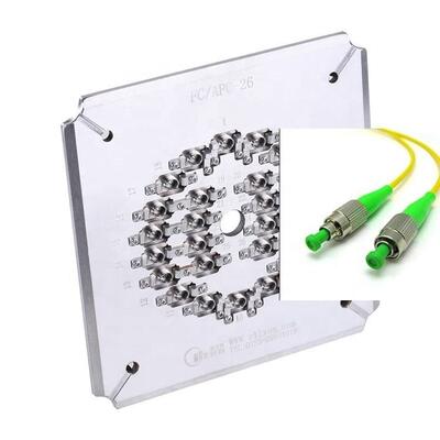 26 Port FC APC glasvezelpoetsinstallatie met gehard roestvrij staal S136 en onafhankelijke compressie