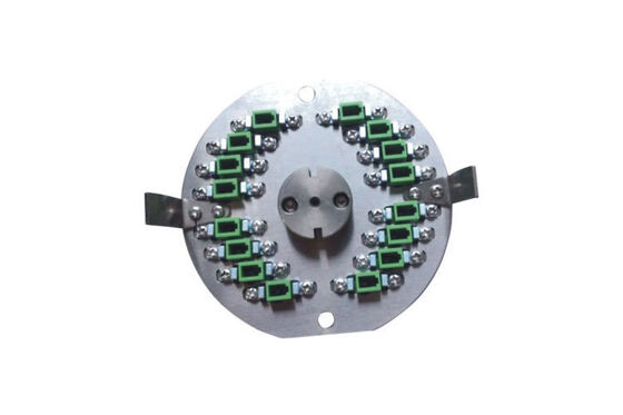 Geharde roestvrijstalen LC UPC-poetsinrichting met 16 connectoren Capaciteit en 3D-paspercentage 100%