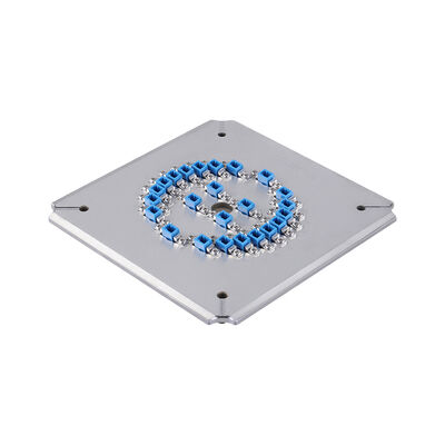 24-positie LC APC Polierapparaat met roestvrij staal S136 voor hoogwaardig polijsten van eindgevel