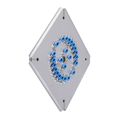 24-positie LC APC Polierapparaat met roestvrij staal S136 voor hoogwaardig polijsten van eindgevel