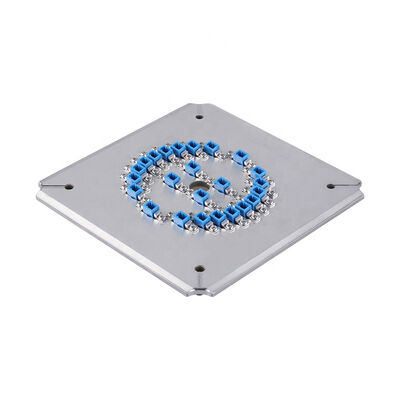 24 Core LC-APC-poetsapparaat met roestvrij staal S2316 voor hoog efficiënt glasvezelpoeling