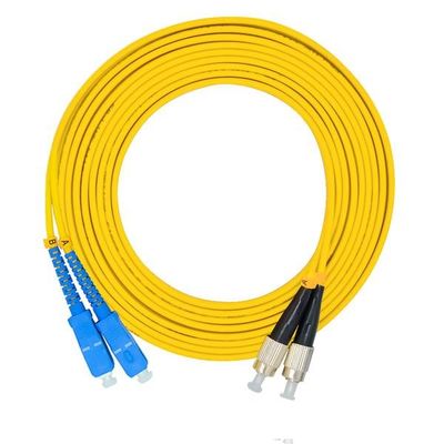 Van het de Vezel Optisch Flard van ROHS Openluchtsc van de het Koorddaling aan Fc-Flardkoord 3.0mm 2m