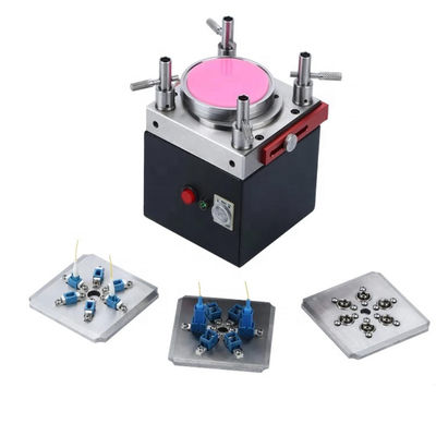 Handbediende Mini12v-Vezel Optische Oppoetsende Machine voor Vezel Optische Schakelaar