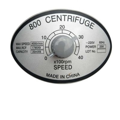 400-4000Rpm het Koord van het vezelflard de de Desktophoge snelheid van de Productiemachine centrifugeert