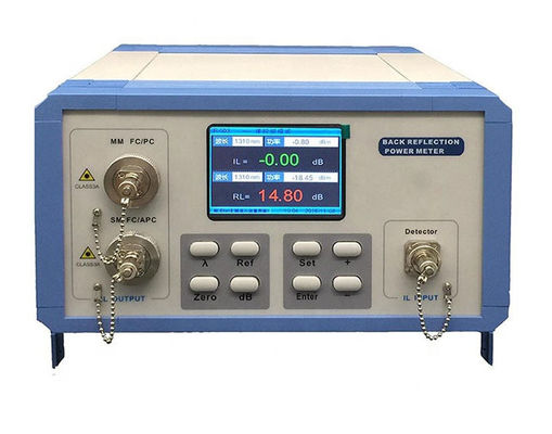 SM en van het het Verliesmeetapparaat van de MM. Optische Vezel Toevoeging Hoge Precisie ilrl-6001