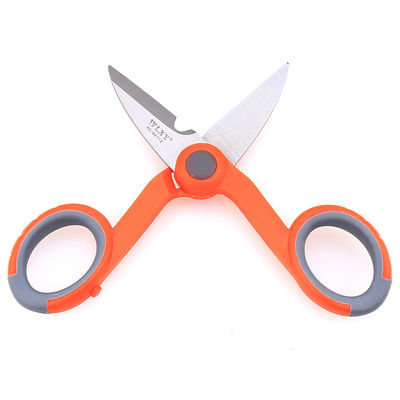 De oranje 14.5cm Snijder van de Hulpmiddelenkevlar van de Vezel Optische Kabel voor de Verbindingsdraad van de Vezelvlecht