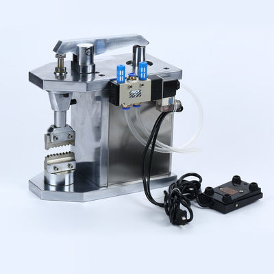 50/60Hz het Koord van het vezelflard Ceramische de Metalen kap Pneumatische Eindcrimper van de Productiemachine