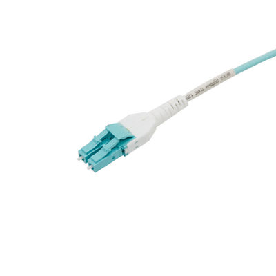SM/OM3/OM4 Duplexschakelaar van de vezel de Optische Kabel LC voor Gepantserd Flardkoord