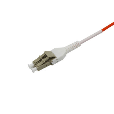 SM/OM3/OM4 Duplexschakelaar van de vezel de Optische Kabel LC voor Gepantserd Flardkoord
