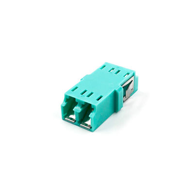 Apc van SM/MM/OM3/OM4 Lc Duplexadapter, Adapter van de Vezel de Optische Kabel met Intern Blind