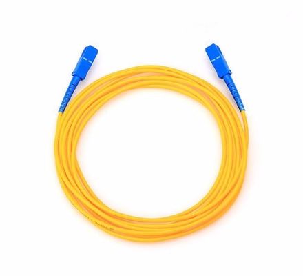 Militaire van het de Vezel Optische Flard van FTTH Binnen het Koordkabel met de Mannelijke Schakelaar van Sc UPC