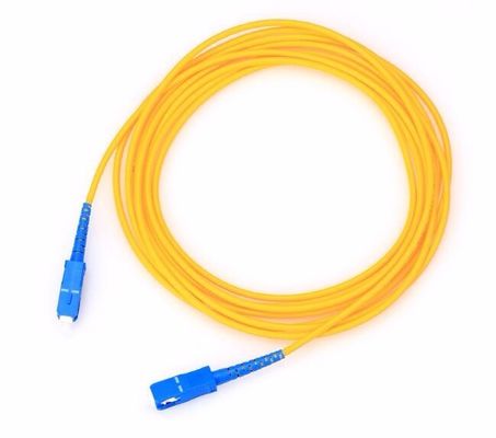 Militaire van het de Vezel Optische Flard van FTTH Binnen het Koordkabel met de Mannelijke Schakelaar van Sc UPC