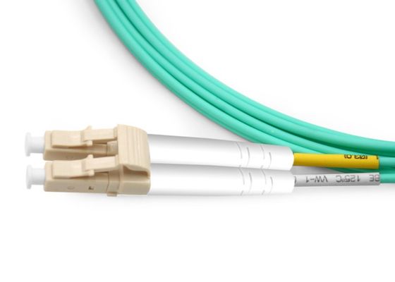 2.0mm 2m Multimode Duplexvezel Optische St aan Lc-Laag de Toevoegingsverlies van het Flardkoord OM3