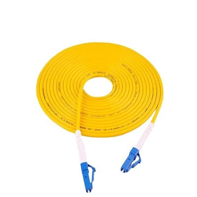 LC UPC SM van het het Koordnetwerk van het Vezel Optische Flard Kabel 0.9mm/2.0mm/3.0mm Goede Ruilbaarheid
