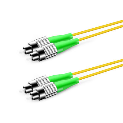 SM 9/125 van het de Vezel Optische Flard van Zipcord Simplex het Koordfc APC voor het Netwerk van FTTH FTTB FTTX