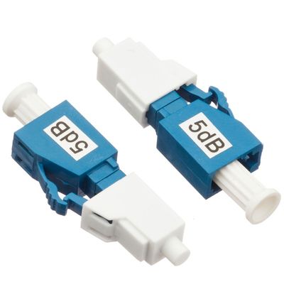 Simplexsm de Vezel Optische Demper van LC/UPC 5dB MM.1300nm Golflengte