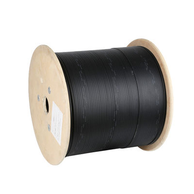 LSZH/PVC het Koordkabel 1/2/3km van het vezel Optische Flard de Dalingskabel van Ftth van de Triplextrommel
