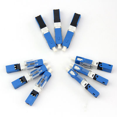 0.3dB Max Loss Optical Fiber Connector, de Kabelschakelaar van Ftth van de Telecommunicatiekabel Snelle