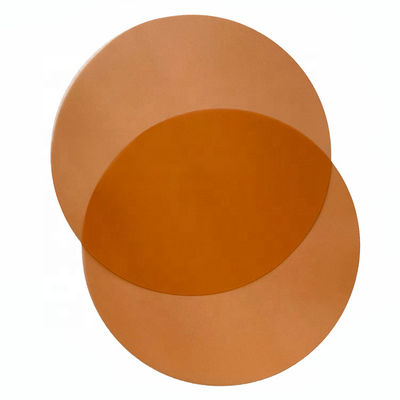 Ceriumoxyde 0.5um Vierkant Diamond Lapping Paper 127mm Vezel Optische Oppoetsende Film